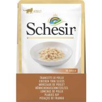 Schesir Cat Pouch Thin Slices In Gravy 85g-Chicken
