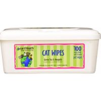 CAT GROOMING WIPES with Awapuhi, Green tea scent 100pcs