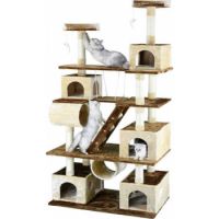 87" Cat Tree Climber With Swing F216