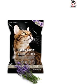  Saas Dream Kitty Bentonite Cat Litter 25L Lavender 