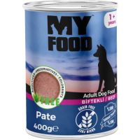 Myfood Dog Adult Pate Beef 400gr