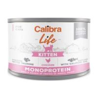 Calibra Cat Life Can Kitten Wet Food  Chicken 200g