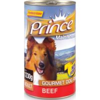 Prince Gourmet Dog wet Food beef 415g