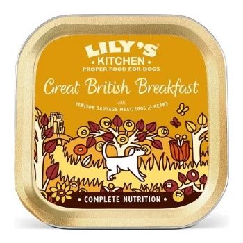  Lily's Kitchen Great British Breakfast Wet Dog Food - 150G 