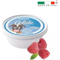 FidoVet Gelato Ice Cream for Dogs (Raspberry) (Powder)