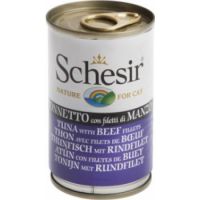 SCHESIR CAT CAN TUNA/BEEF 140GM (C2701)