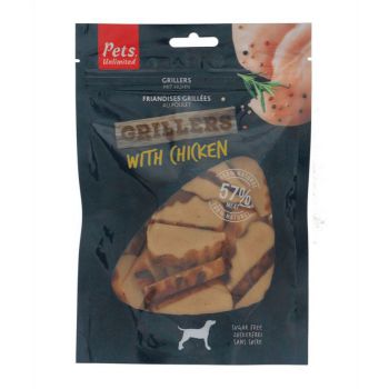  Pets Unlimited Grillers with Chicken - 100G 