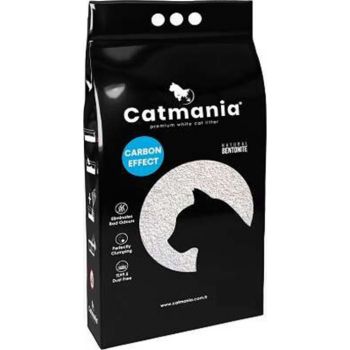  Catmania Carbon Effect Natural Bentonite Cat Litter - 10 L 