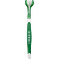 Vets Best Triple Headed Toothbrush for Dogs