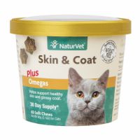 Naturvet Skin & Coat Plus for Cat, 60 ct