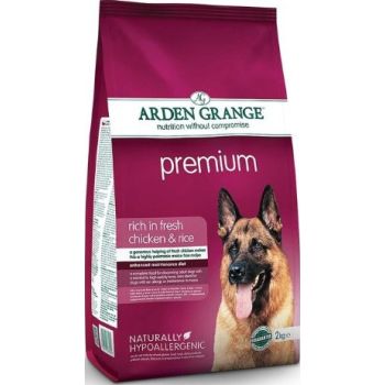  Arden Grange Premium Rich in Fresh Chicken & Rice Dry Dog Food 12kg 