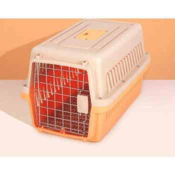  Woofy Metal Door Pet Carrier- 48X32X31 Cm 