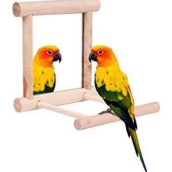  VanPet Bird Toy Mirror Bird Toy - 10x10x7 cm 