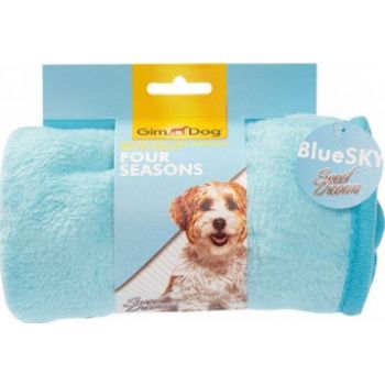  Gimdog Copertina Four Seasons Pet Blanket 60x90, Blue Sky 