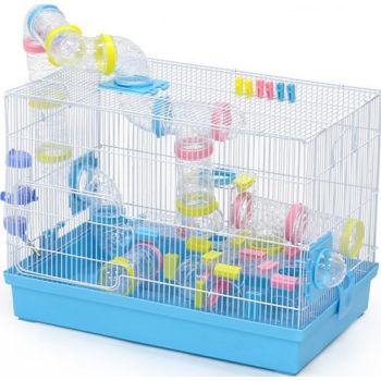  Dayang Hamster Cage (MO600) - 51 x 31.5 x 37.5cm-Assorted Colors 