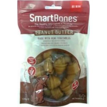  SmartBones Peanut Butter Mini 8 Pk 