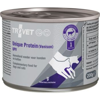  Trovet Unique Protein Venison Dog & Cat Wet Food Can 200g 