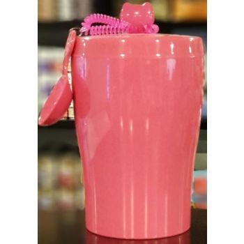  Dry Food/Treat Jar-Pink 