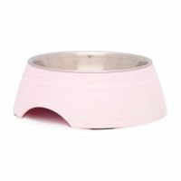 Pawsitiv Frosted Ripple Bowl Baby Pink L