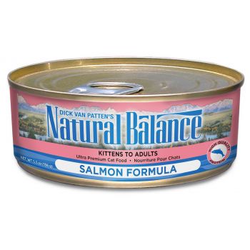  Natural Balance Ultra Premium Salmon Canned Cat Formula 5.5oz x ( 24 PCS ) 