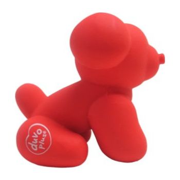  Duvo+ Latex Balloon Pug 9.5X6X8.5Cm Red 
