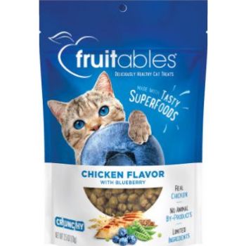  Fruitables Chicken Flavor with Blueberry Cat Treats 70g 