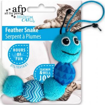  Feather Snake Cat Toys  Blue 