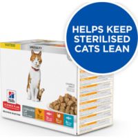 Hill’s Science Plan Sterilised Cat Adult Cat Food Multipack (12x85g)