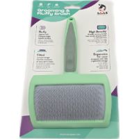 Saas Grooming Fluffy Brush Green 18x11.7x2.3 CM
