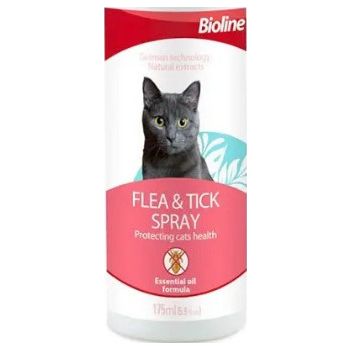  Bioline Flea and Tick Spray for Cat 175 ml 