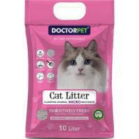 Doctor Pet Cat Litter Baby Powder 10L – Micro Bentonite