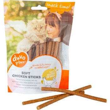  Duvo+ Soft Chicken Sticks for Cats 50g 