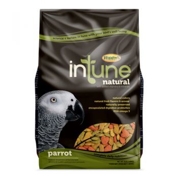  Higgins InTune Natural Food Mix for Parrots 3 lb 