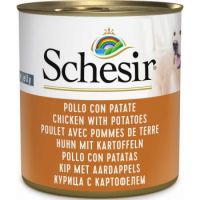 SCHESIR DOG CAN -CHICKEN WITH POTATOES 285GM