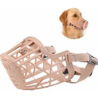 WOOFY Adjustable Plastic Dog Muzzle XXL