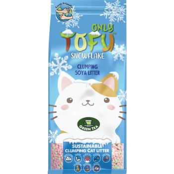  Nutrapet Tofu Snowflake Clumping Cat Litter Green Tea - 7 Liters 