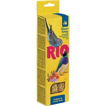  RIO Sticks for Budgies and Exotic birds with honey 2x40g 