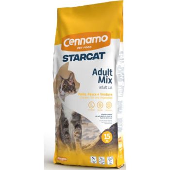  Starcat Adult Mix Chicken with Fish and Vegetables 15kg 