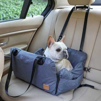  Portable pet car seat Grey 