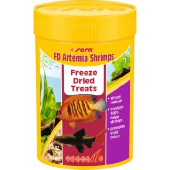  Sera FD Artemia Shrimps Nature Freeze Dried Treats 250ml 