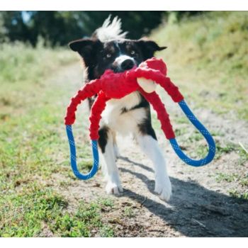  Zippypaws Monkey RopeTugz® - Red 