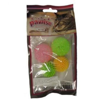  Pawise Glitter Ball Toy, 4pcs 