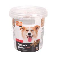 FLAMINGO CHEW'N SNACK CHICKEN BONES 500G