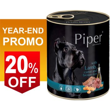  Piper Dog Wet Food With Lamb, Carrot And Brown Rice 800g 