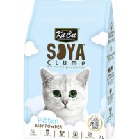 Kit Cat Soybean Litter Soya Clumping Litter Kitten Baby Powder 7L