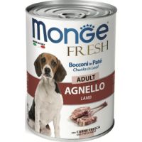 Monge FRESH Lamb Dog Wet Food 400g