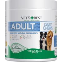 Vet’s Best Daily Chews (180 Soft Chews) – Adult