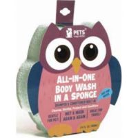 All-IN-ONE Body Wash in a Sponge Owl