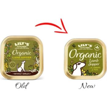  Lily's Kitchen Organic Lamb Supper Wet Dog Food - 150G 