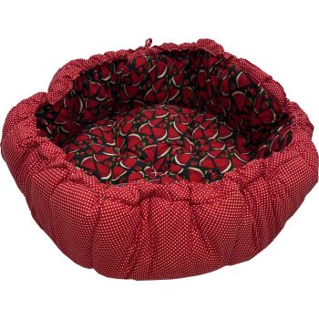  Puppod Pet Round Bed Watermelon 80cm 